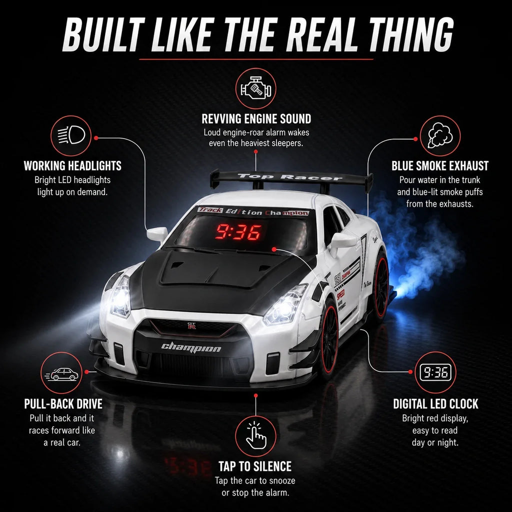 GT-R Alarm Clock