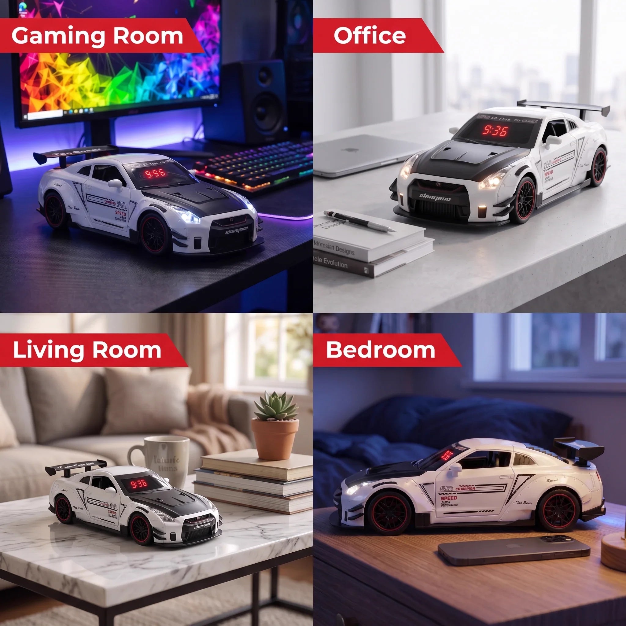 GT-R Alarm Clock