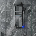 Modern LED Digital Display Thermostatic Piano Keys Shower Set